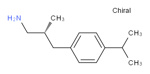 (2R)-2-methyl-3-[4-(propan-2-yl)phenyl]propan-1-amine