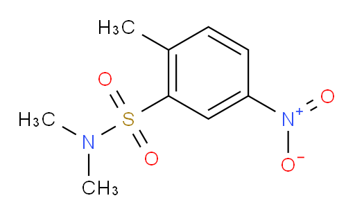 N,N,2-trimethyl-5-nitrobenzene-1-sulfonamide