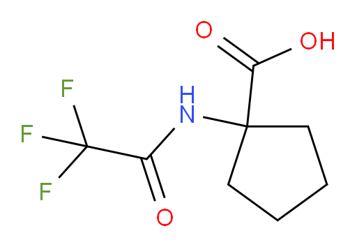 1-(trifluoroacetamido)cyclopentane-1-carboxylic acid