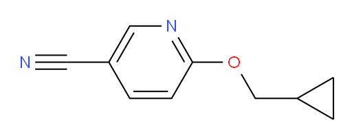 6-(cyclopropylmethoxy)pyridine-3-carbonitrile