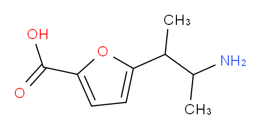 5-(3-aminobutan-2-yl)furan-2-carboxylic acid