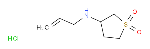 3-[(prop-2-en-1-yl)amino]-1lambda6-thiolane-1,1-dione hydrochloride
