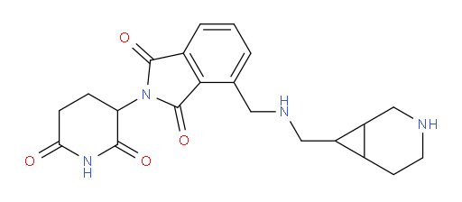 4-{[({3-azabicyclo[4.1.0]heptan-7-yl}methyl)amino]methyl}-2-(2,6-dioxopiperidin-3-yl)-2,3-dihydro-1H-isoindole-1,3-dione