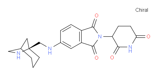5-({[(5S)-6-azabicyclo[3.2.1]octan-5-yl]methyl}amino)-2-(2,6-dioxopiperidin-3-yl)-2,3-dihydro-1H-isoindole-1,3-dione