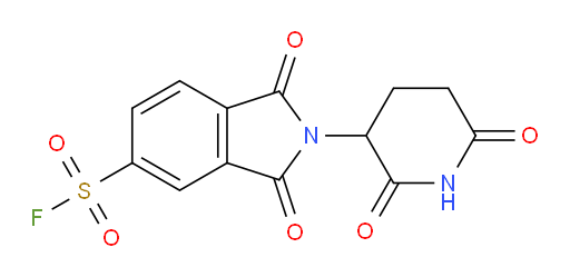 2-(2,6-dioxopiperidin-3-yl)-1,3-dioxo-2,3-dihydro-1H-isoindole-5-sulfonyl fluoride