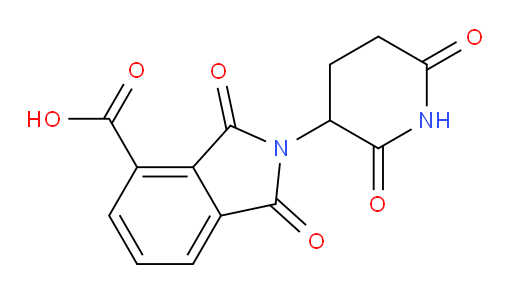 2-(2,6-dioxopiperidin-3-yl)-1,3-dioxo-2,3-dihydro-1H-isoindole-4-carboxylic acid