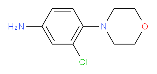 3-chloro-4-(morpholin-4-yl)aniline