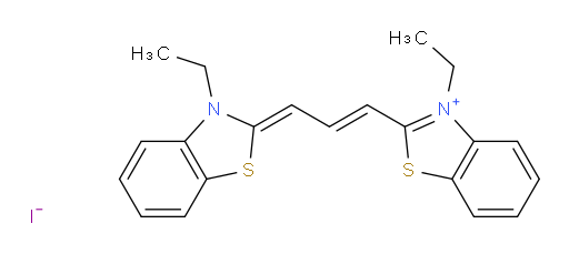3-ethyl-2-[(1E)-3-[(2Z)-3-ethyl-2,3-dihydro-1,3-benzothiazol-2-ylidene]prop-1-en-1-yl]-1,3-benzothiazol-3-ium iodide