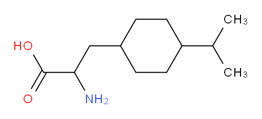 2-amino-3-[4-(propan-2-yl)cyclohexyl]propanoic acid