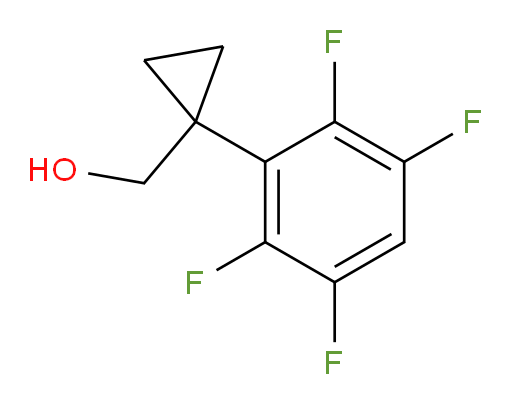 [1-(2,3,5,6-tetrafluorophenyl)cyclopropyl]methanol