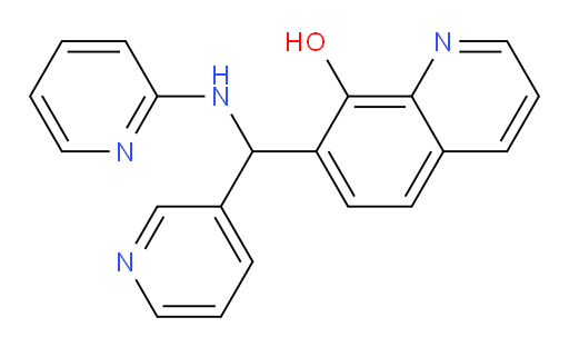7-{[(pyridin-2-yl)amino](pyridin-3-yl)methyl}quinolin-8-ol