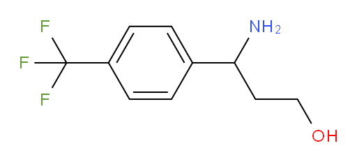 3-amino-3-[4-(trifluoromethyl)phenyl]propan-1-ol