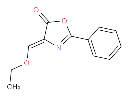4-(ethoxymethylidene)-2-phenyl-4,5-dihydro-1,3-oxazol-5-one