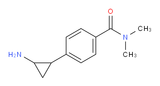 4-(2-aminocyclopropyl)-N,N-dimethylbenzamide