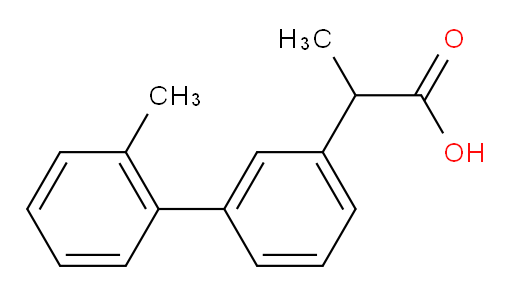 2-[3-(2-methylphenyl)phenyl]propanoic acid