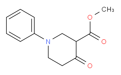 methyl 4-oxo-1-phenylpiperidine-3-carboxylate