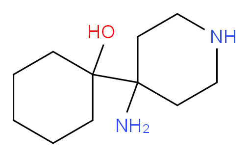 1-(4-aminopiperidin-4-yl)cyclohexan-1-ol