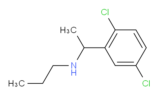 [1-(2,5-dichlorophenyl)ethyl](propyl)amine