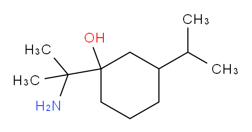 1-(2-aminopropan-2-yl)-3-(propan-2-yl)cyclohexan-1-ol
