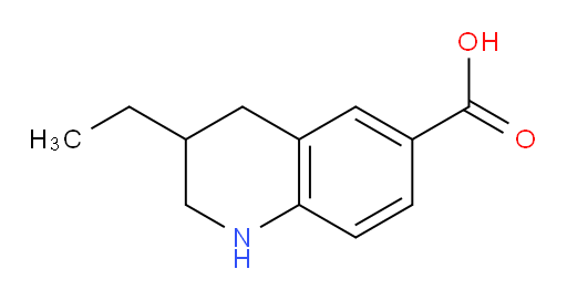 3-ethyl-1,2,3,4-tetrahydroquinoline-6-carboxylic acid