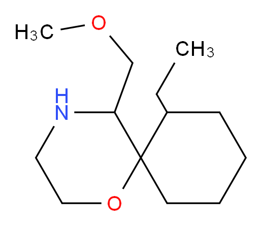 7-ethyl-5-(methoxymethyl)-1-oxa-4-azaspiro[5.5]undecane