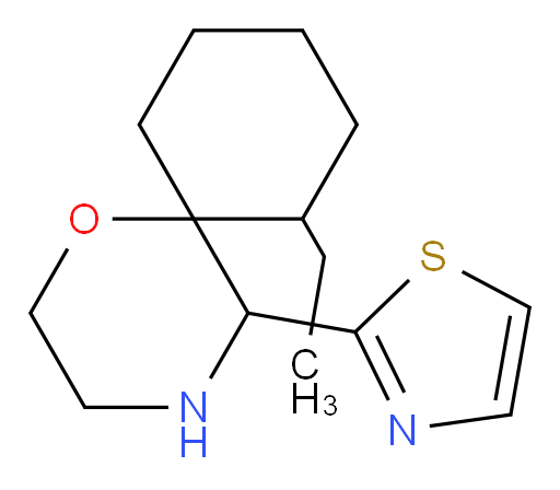 7-ethyl-5-(1,3-thiazol-2-yl)-1-oxa-4-azaspiro[5.5]undecane