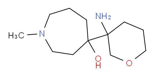 4-(3-aminooxan-3-yl)-1-methylazepan-4-ol