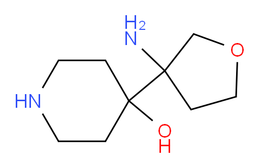 4-(3-aminooxolan-3-yl)piperidin-4-ol