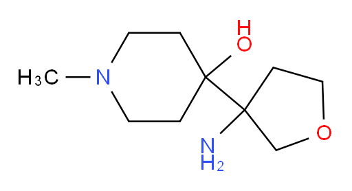4-(3-aminooxolan-3-yl)-1-methylpiperidin-4-ol