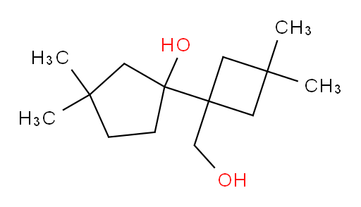 1-[1-(hydroxymethyl)-3,3-dimethylcyclobutyl]-3,3-dimethylcyclopentan-1-ol
