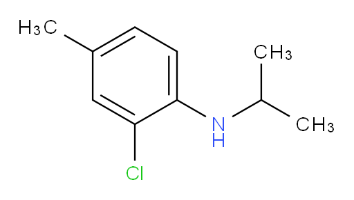 2-chloro-4-methyl-N-(propan-2-yl)aniline