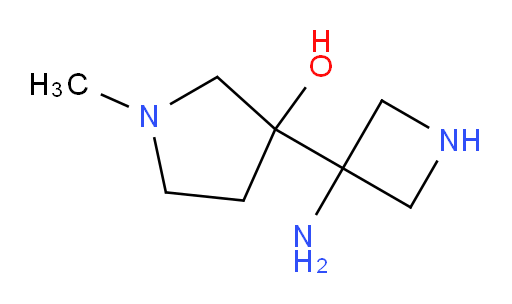 3-(3-aminoazetidin-3-yl)-1-methylpyrrolidin-3-ol