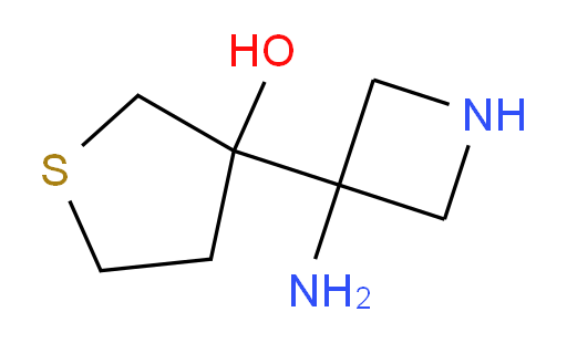 3-(3-aminoazetidin-3-yl)thiolan-3-ol