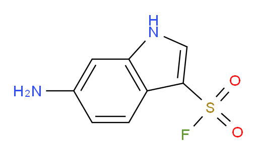 6-amino-1H-indole-3-sulfonyl fluoride