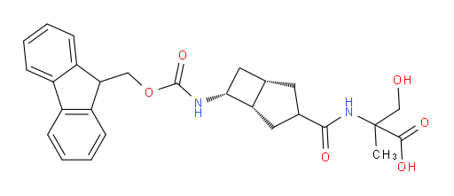 rac-2-{[(1R,5R,6S)-6-({[(9H-fluoren-9-yl)methoxy]carbonyl}amino)bicyclo[3.2.0]heptan-3-yl]formamido}-3-hydroxy-2-methylpropanoic acid