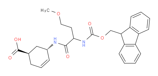 rac-(1R,5S)-5-[2-({[(9H-fluoren-9-yl)methoxy]carbonyl}amino)-4-methoxybutanamido]cyclohex-3-ene-1-carboxylic acid