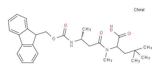 2-[(3R)-3-({[(9H-fluoren-9-yl)methoxy]carbonyl}amino)-N-methylbutanamido]-4,4-dimethylpentanoic acid