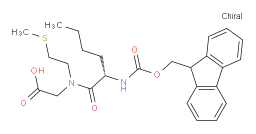 2-[(2S)-2-({[(9H-fluoren-9-yl)methoxy]carbonyl}amino)-N-[2-(methylsulfanyl)ethyl]hexanamido]acetic acid