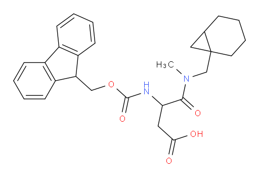 3-[({bicyclo[4.1.0]heptan-1-yl}methyl)(methyl)carbamoyl]-3-({[(9H-fluoren-9-yl)methoxy]carbonyl}amino)propanoic acid