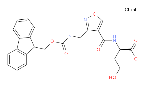 (2R)-2-({3-[({[(9H-fluoren-9-yl)methoxy]carbonyl}amino)methyl]-1,2-oxazol-4-yl}formamido)-4-hydroxybutanoic acid