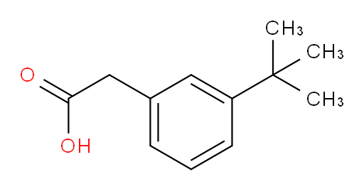 2-(3-tert-butylphenyl)acetic acid