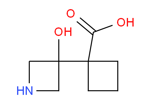 1-(3-hydroxyazetidin-3-yl)cyclobutane-1-carboxylic acid