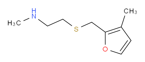methyl(2-{[(3-methylfuran-2-yl)methyl]sulfanyl}ethyl)amine