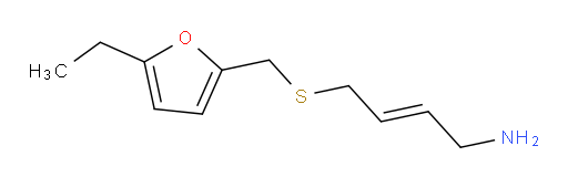 4-{[(5-ethylfuran-2-yl)methyl]sulfanyl}but-2-en-1-amine