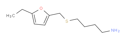 4-{[(5-ethylfuran-2-yl)methyl]sulfanyl}butan-1-amine