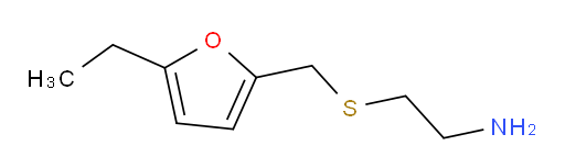 2-{[(5-ethylfuran-2-yl)methyl]sulfanyl}ethan-1-amine