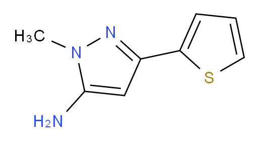 1-methyl-3-(thiophen-2-yl)-1H-pyrazol-5-amine