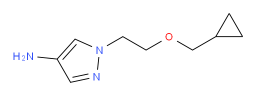 1-[2-(cyclopropylmethoxy)ethyl]-1H-pyrazol-4-amine