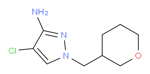 4-chloro-1-[(oxan-3-yl)methyl]-1H-pyrazol-3-amine