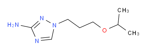 1-[3-(propan-2-yloxy)propyl]-1H-1,2,4-triazol-3-amine